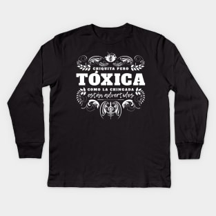 chaparra toxica Kids Long Sleeve T-Shirt